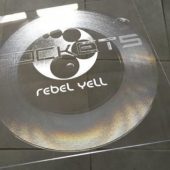 Rebel yell, vinile quadrato trasparente - © LesROCKETS.com