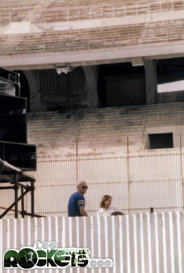 Discostadio 1980 - Christian Le Bartz in attesa dell'esibizione - © LesROCKETS.com