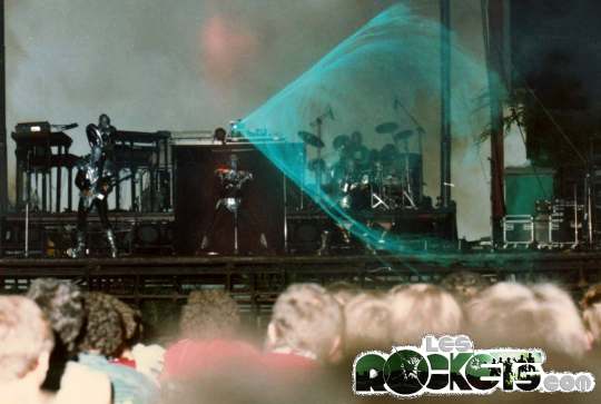 Il laser nel 1982 - Photo by Danilo B. - © LesROCKETS.com