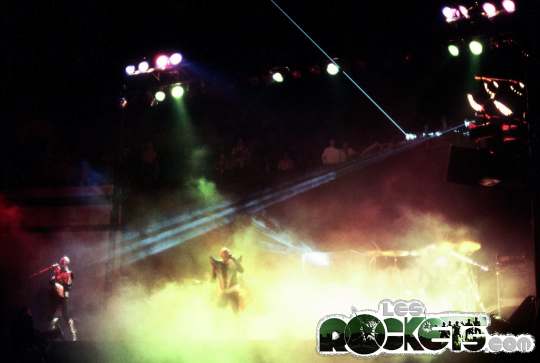 Il laser al Festivalbar nel 1979 - Photo by A. D'Andrea - © LesROCKETS.com